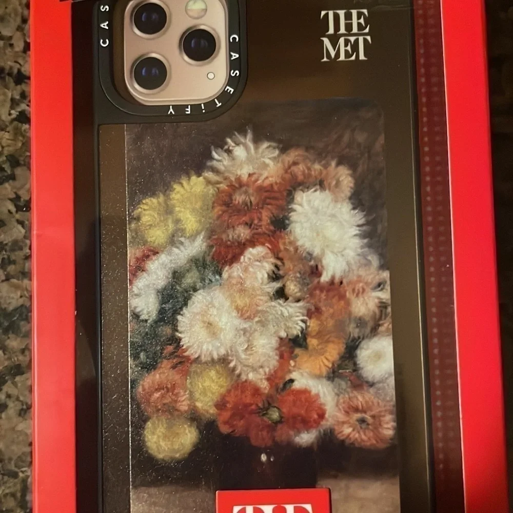 NWT Casetify THE MET Bouquet of Chrysanthemums iPhone XS Max Case
